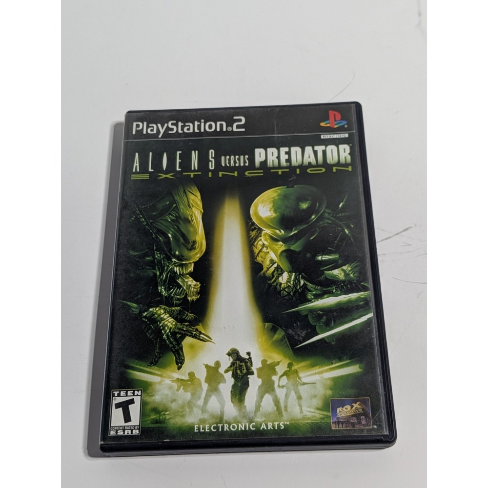 Aliens vs. Predator: Extinction (Sony PlayStation‎ 2, 2003)(CIB)